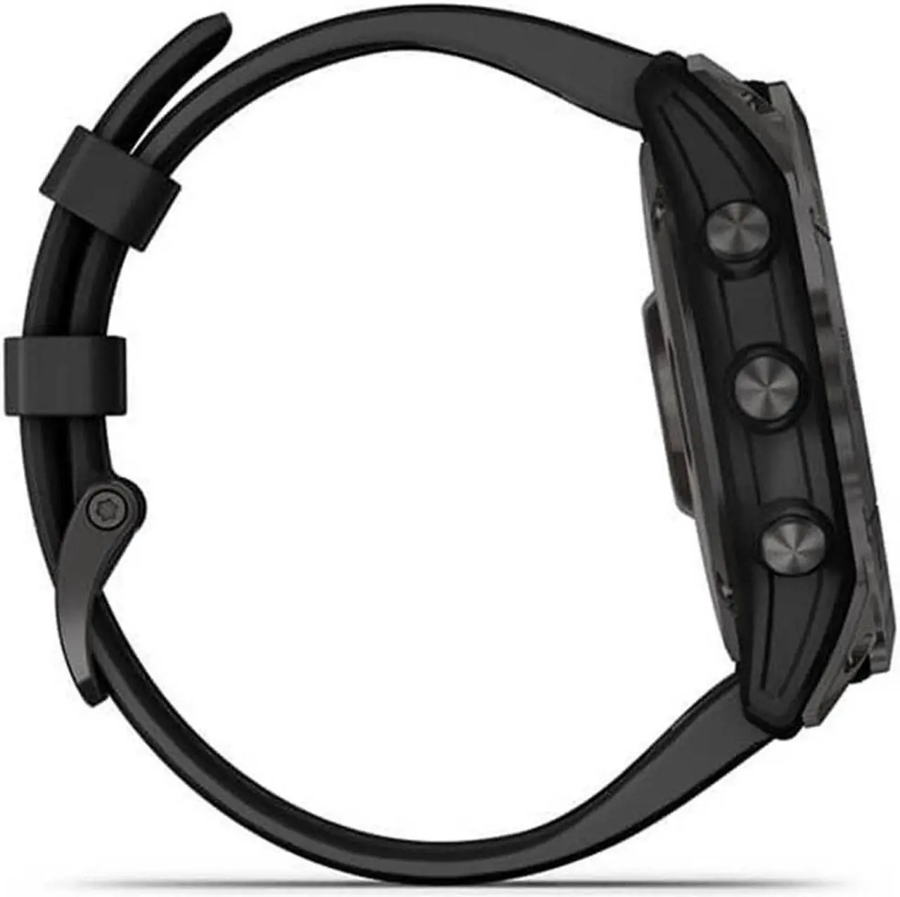 Alt view image 5 of 7 - Garmin Fenix 7X Sapphire Solar Smartwatch Carbon w/ Black Band + 2 Year Warranty