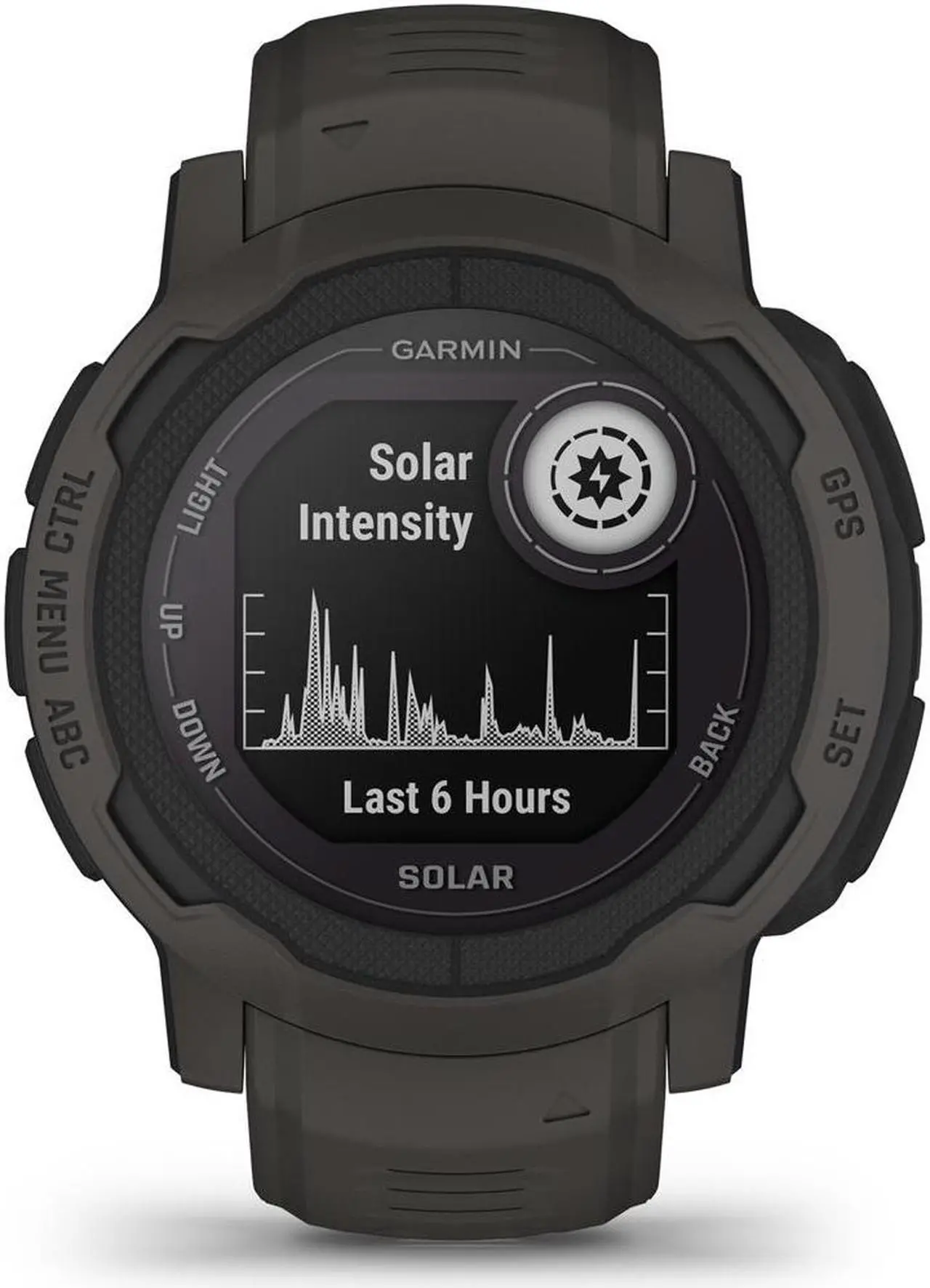 Alt view image 3 of 7 - Garmin Instinct 2 Solar Smartwatch Graphite with 2 Year Warranty