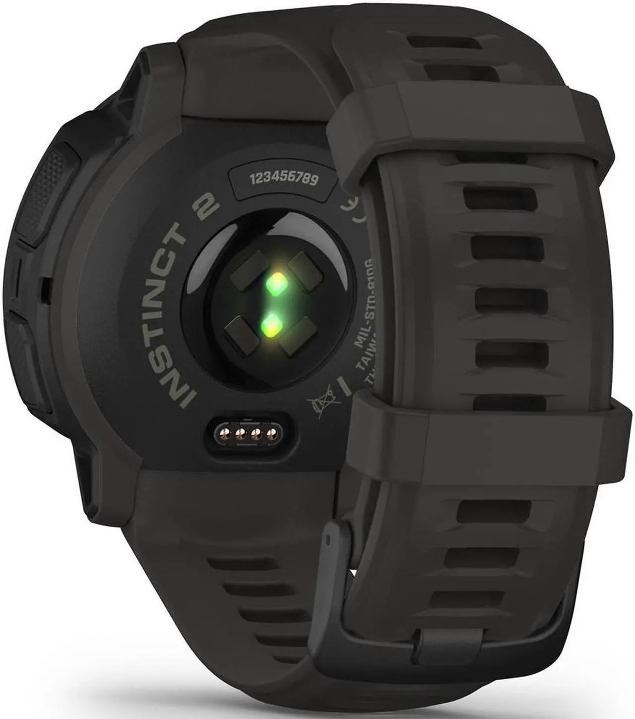 Alt view image 6 of 7 - Garmin Instinct 2 Solar Smartwatch Graphite with 2 Year Warranty