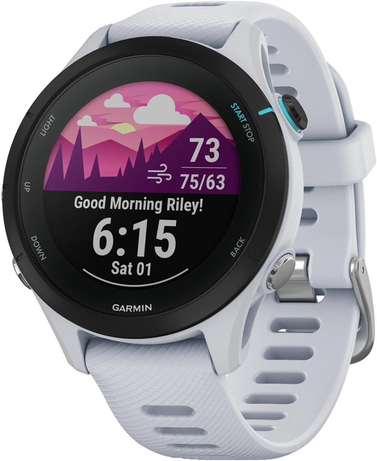 Main image of Garmin Forerunner 255S Music, Whitestone | Smart Watch 010-02641-23