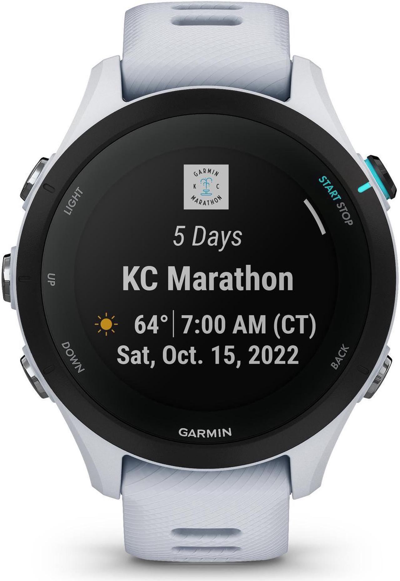 Alt view image 6 of 6 - Garmin Forerunner 255S Music, Whitestone | Smart Watch 010-02641-23