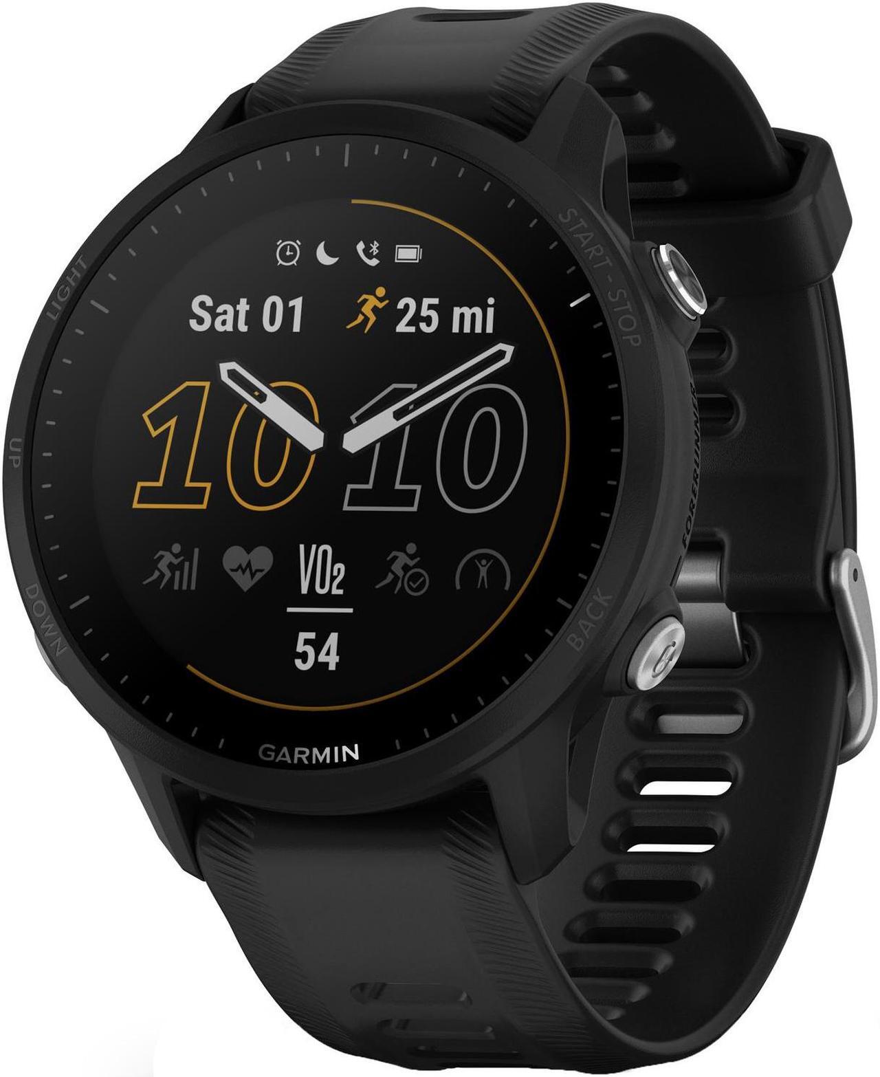 Alt view image 11 of 20 - Garmin Forerunner 955 Solar, Black | Smart Watch 010-02638-00