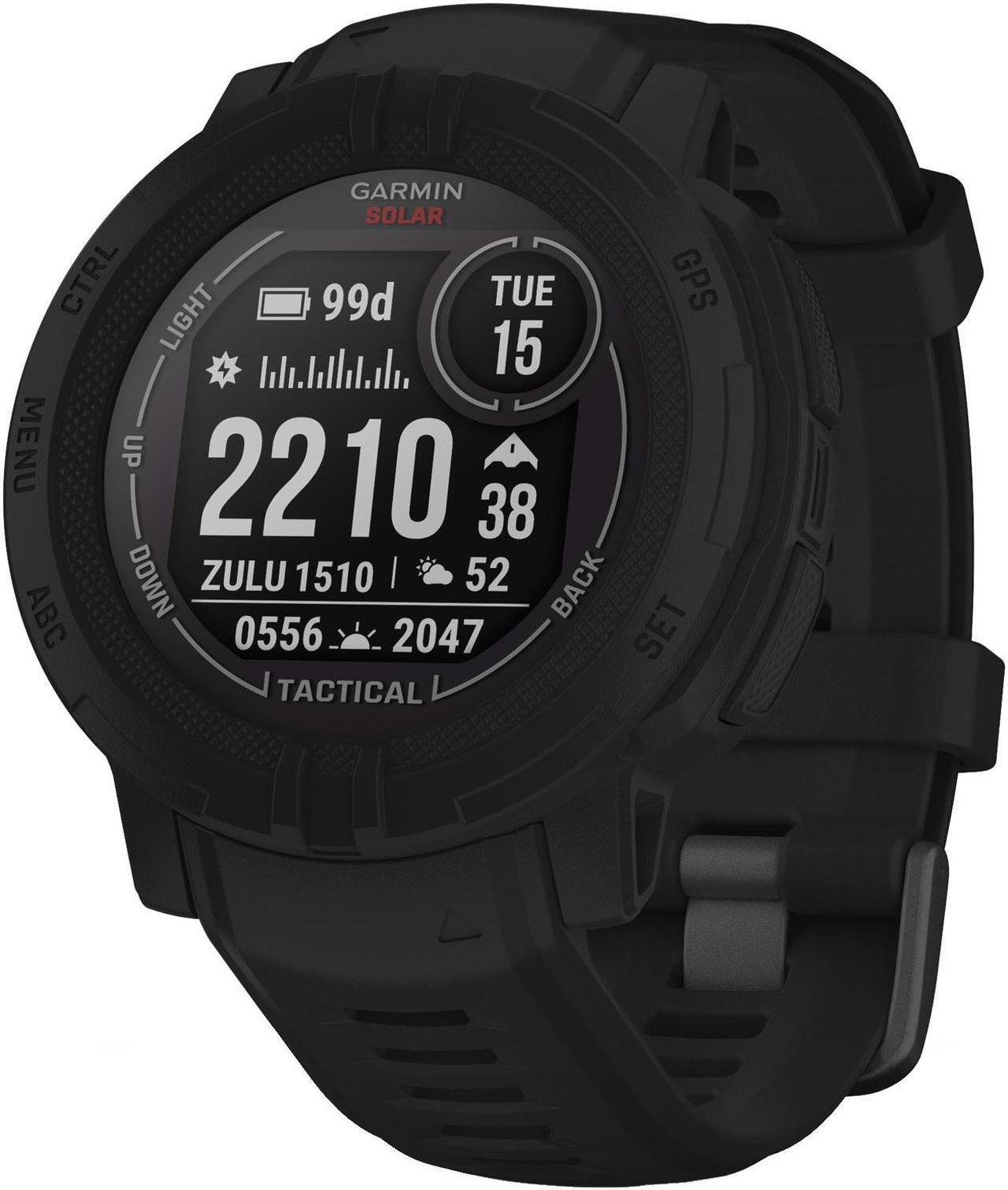 Alt view image 9 of 15 - Garmin Instinct 2 Solar - Tactical Edition, Black | Smart Watch 010-02627-13