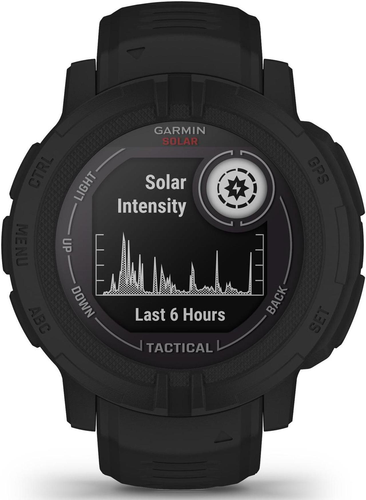 Alt view image 10 of 15 - Garmin Instinct 2 Solar - Tactical Edition, Black | Smart Watch 010-02627-13