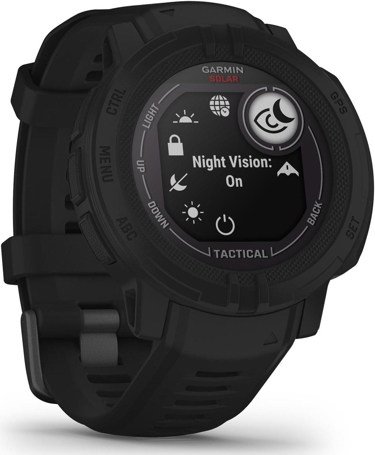 Alt view image 11 of 15 - Garmin Instinct 2 Solar - Tactical Edition, Black | Smart Watch 010-02627-13
