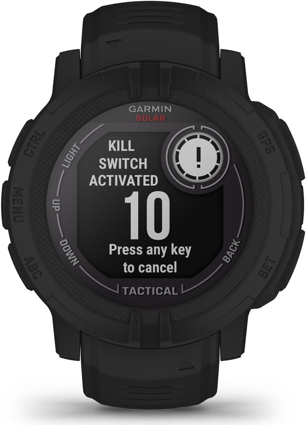 Alt view image 15 of 15 - Garmin Instinct 2 Solar - Tactical Edition, Black | Smart Watch 010-02627-13