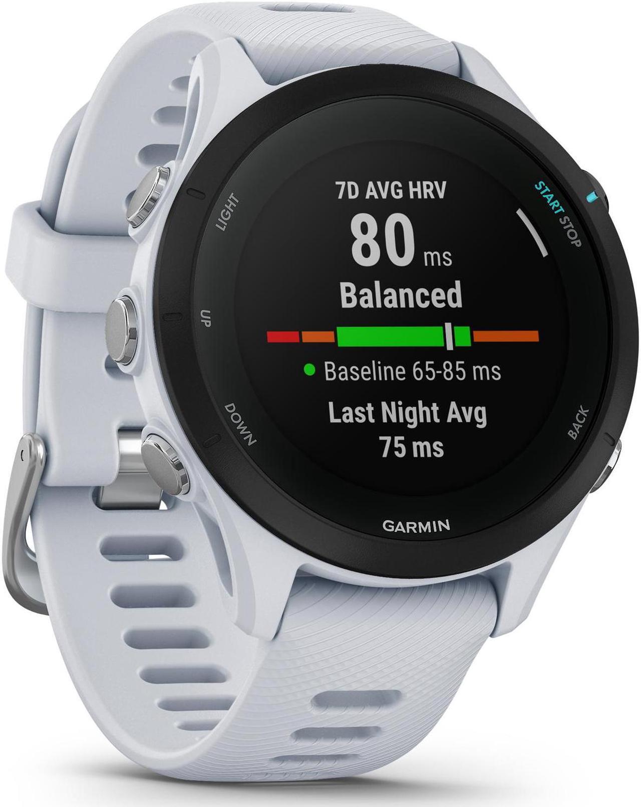 Alt view image 3 of 6 - Garmin Forerunner 255S Music, Whitestone | Smart Watch 010-02641-23