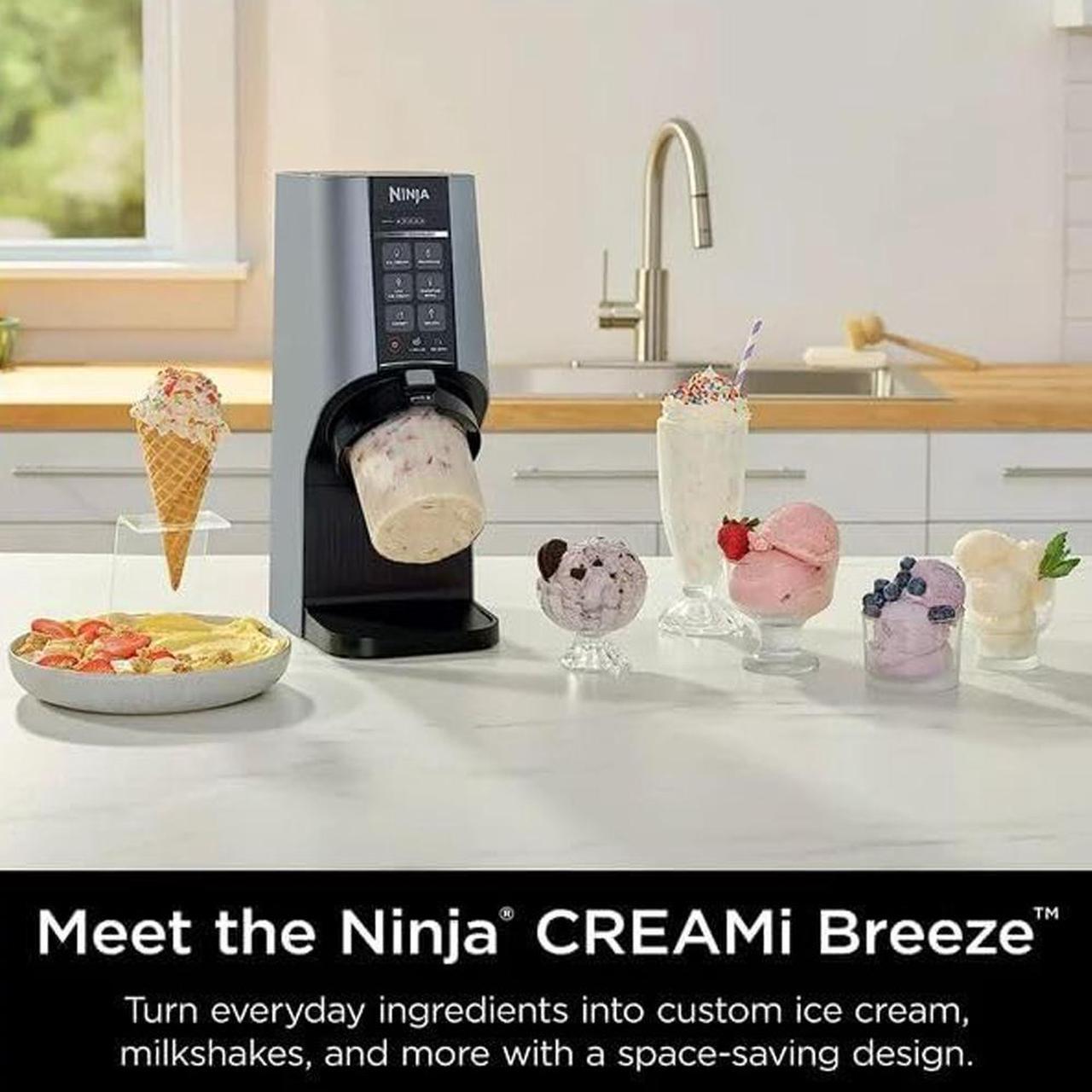 Alt view image 2 of 6 - Ninja NC201 CREAMi Breeze 7-in-1 Ice Cream & Frozen Treat Maker Factory