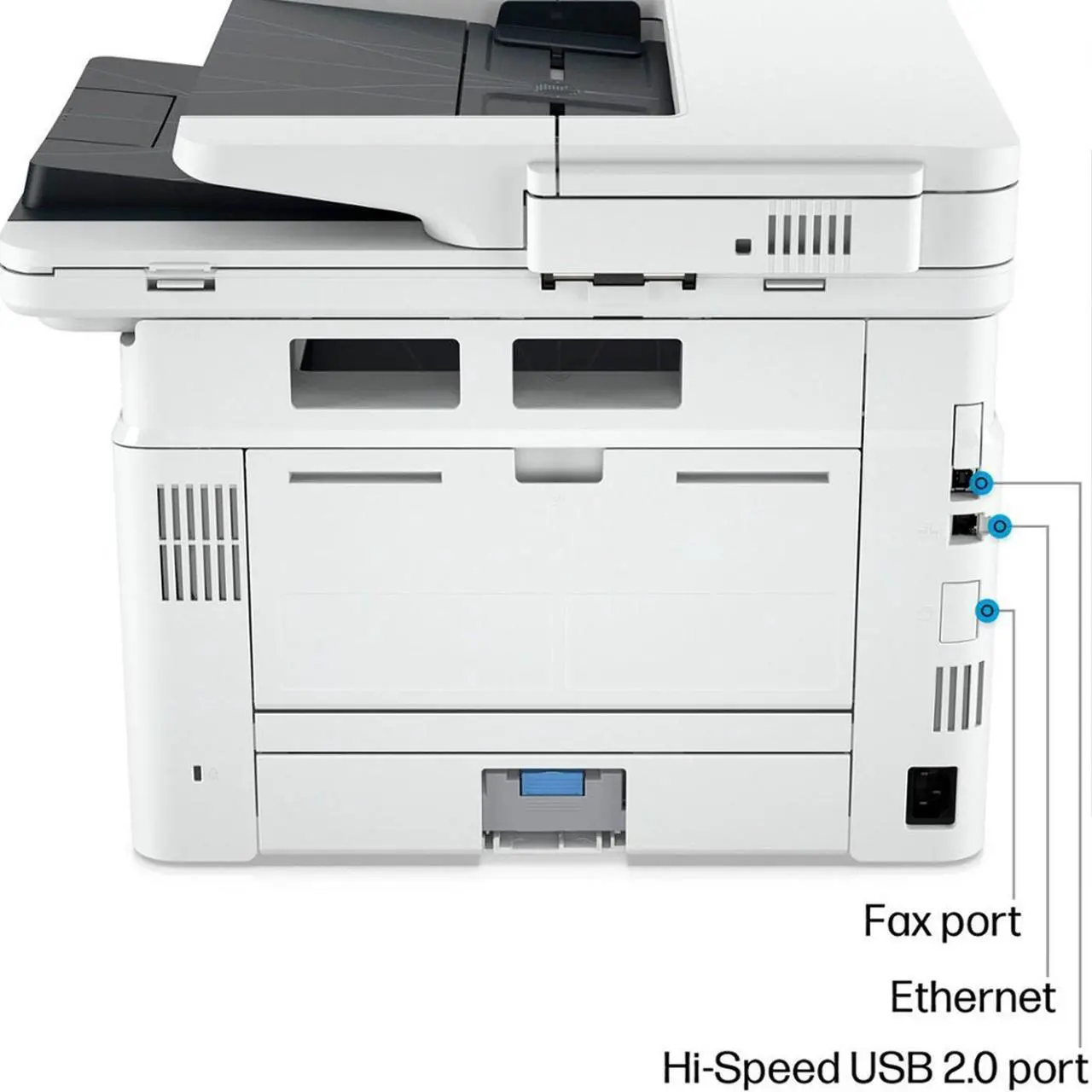 Alt view image 9 of 11 - HP LaserJet Pro 4101fdw Wireless Laser Multifunction Printer Monochrome 2Z619F