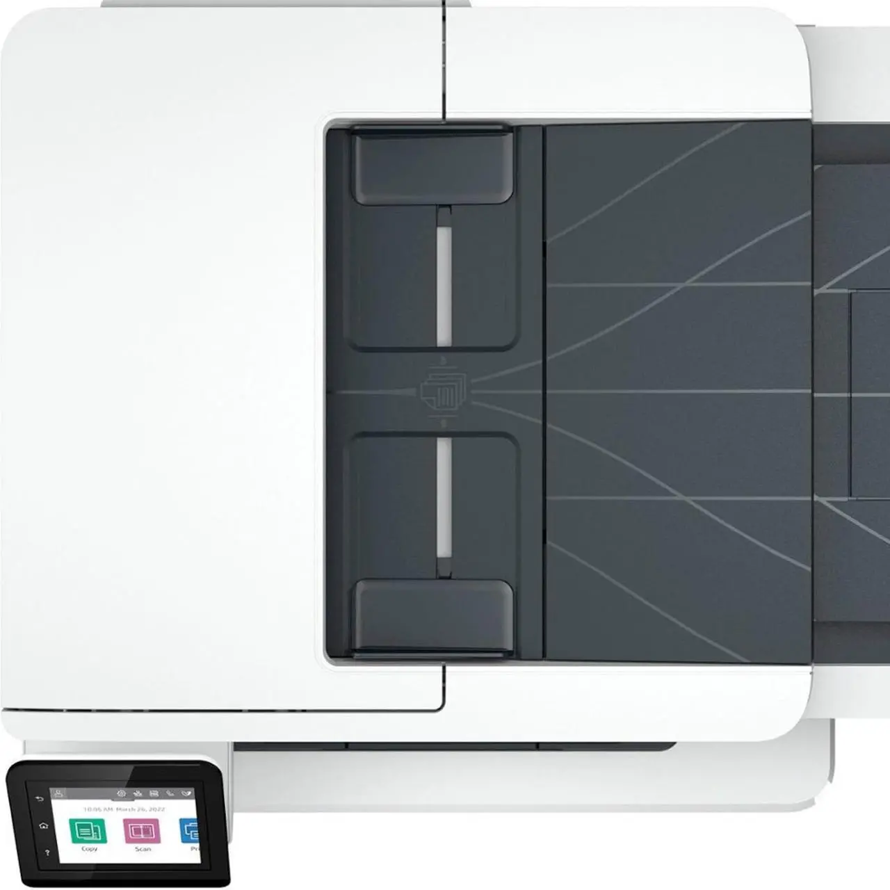 Alt view image 10 of 11 - HP LaserJet Pro 4101fdw Wireless Laser Multifunction Printer Monochrome 2Z619F