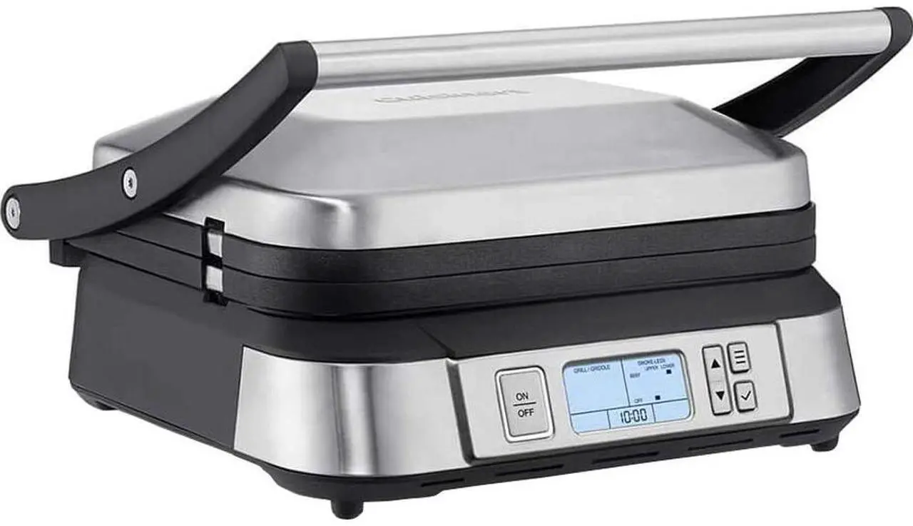 Alt view image 7 of 8 - Cuisinart Smoke-less Contact Griddler