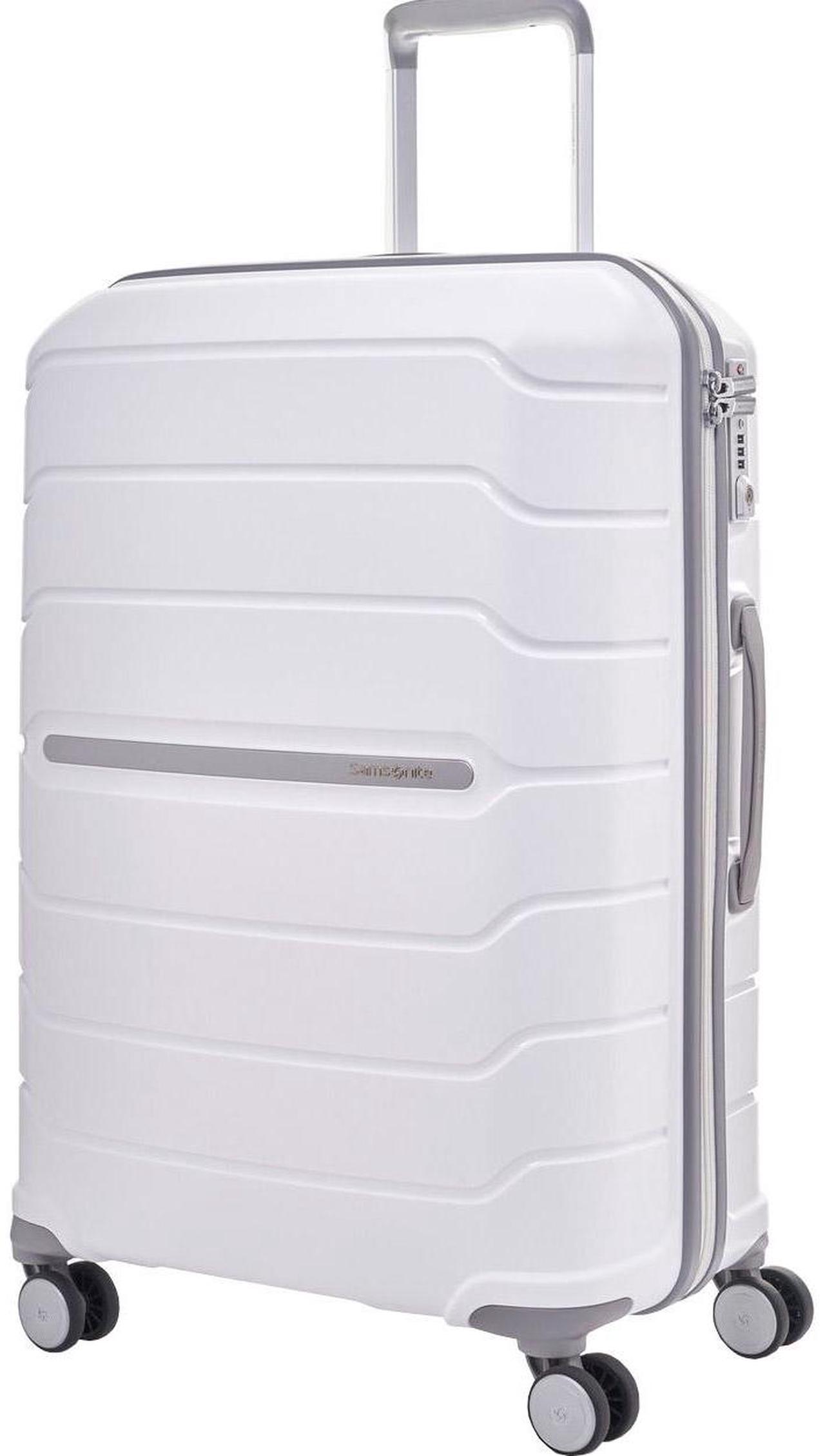 Alt view image 2 of 6 - Samsonite Freeform Hardside Expandable with Double Spinner Wheels, White, Carry-On 21-Inch