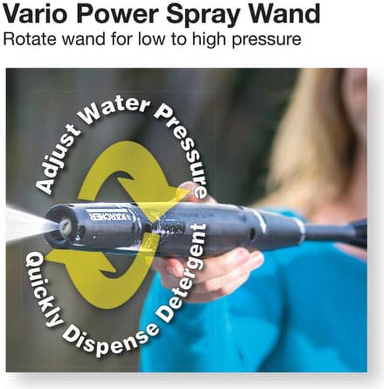 Alt view image 2 of 3 - Karcher K5.540 Electric Power Pressure Washer with Hose Reel & Detergent Tank, 2000 PSI