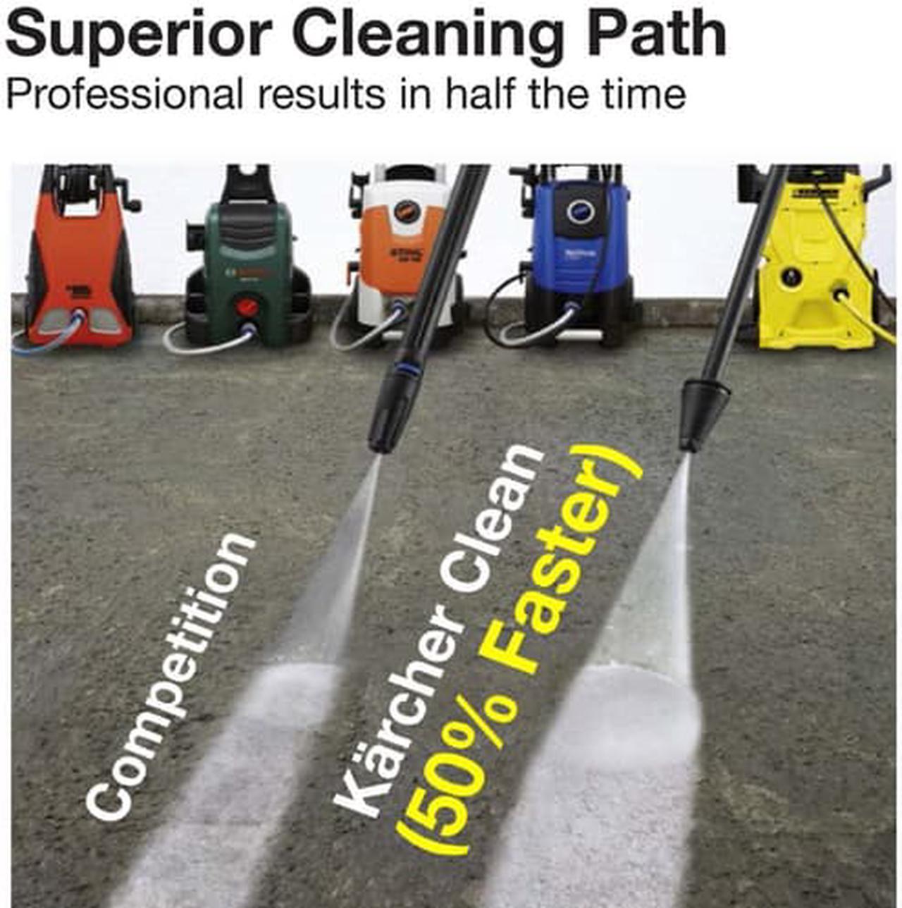Alt view image 3 of 3 - Karcher K5.540 Electric Power Pressure Washer with Hose Reel & Detergent Tank, 2000 PSI