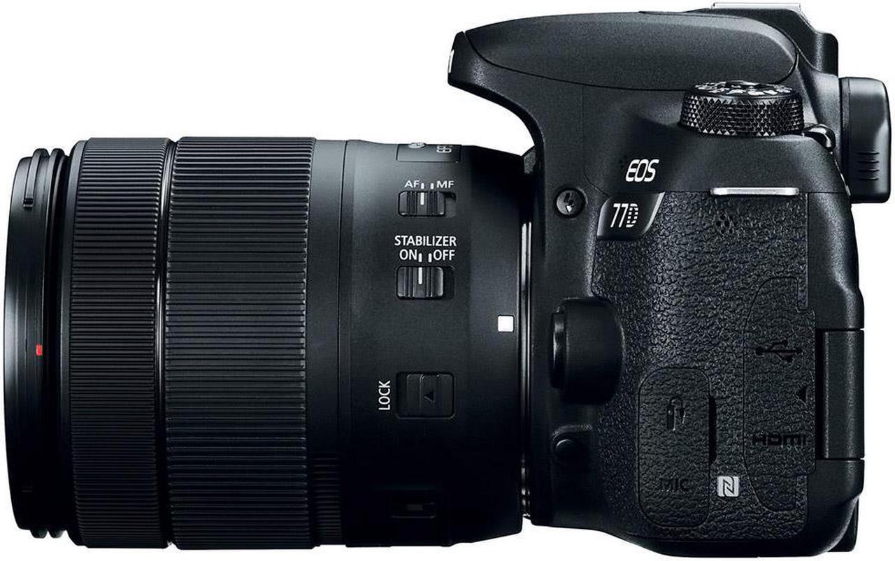 Alt view image 5 of 20 - Canon EOS 77D EF-S 18-135 IS USM Kit