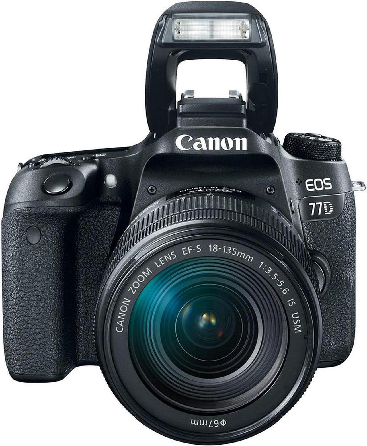 Alt view image 4 of 20 - Canon EOS 77D EF-S 18-135 IS USM Kit