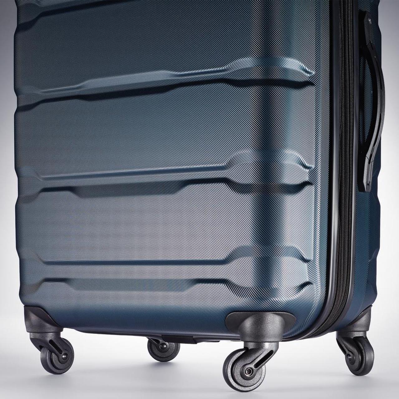 Alt view image 14 of 20 - Samsonite Omni PC Hardside Luggage, Teal, Checked-Medium