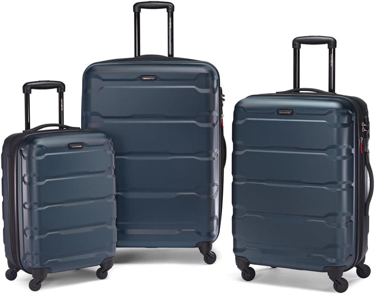 Alt view image 13 of 20 - Samsonite Omni PC Hardside Luggage, Teal, Checked-Medium