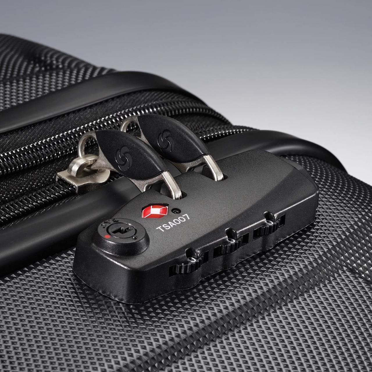 Alt view image 9 of 17 - Samsonite Omni PC Hardside Luggage, Black, Checked-Large