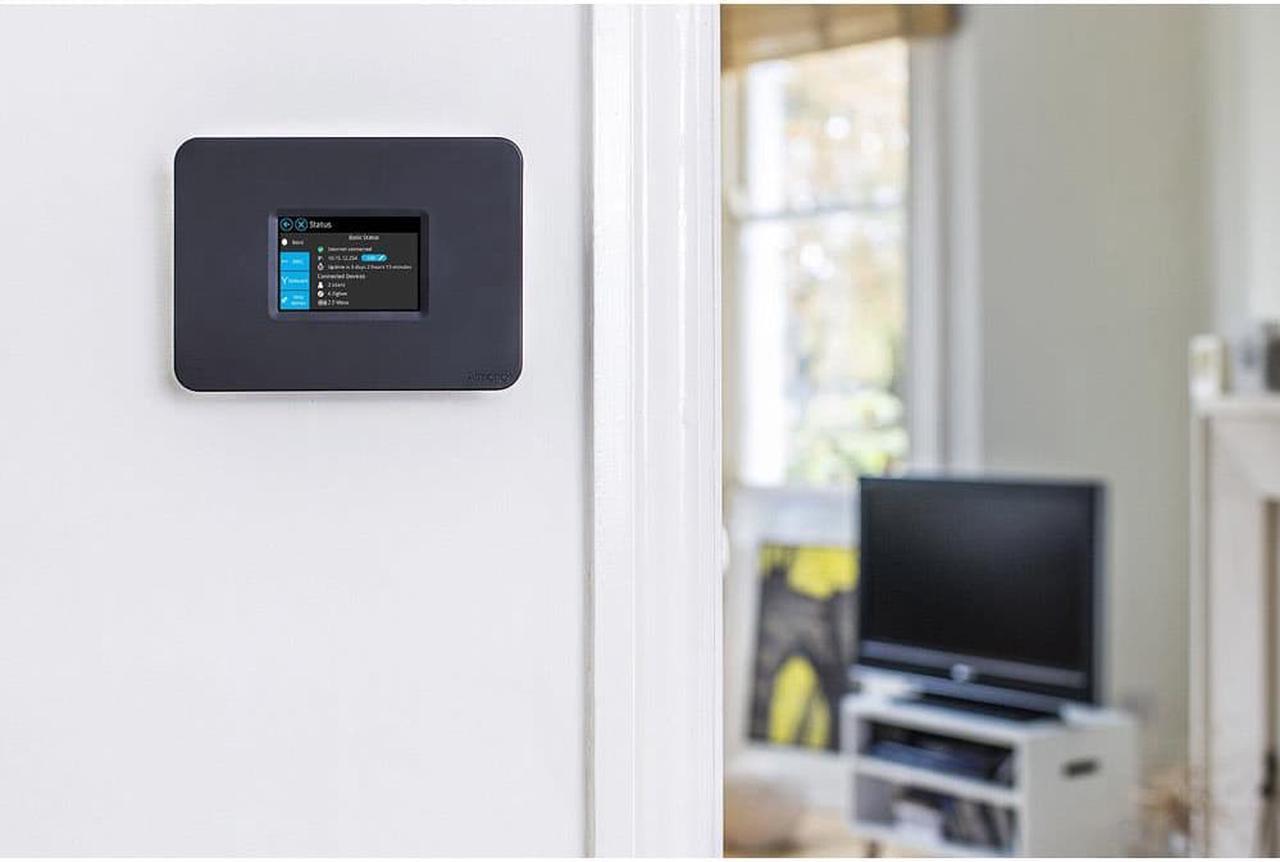 Alt view image 10 of 19 - Securifi Almond+ Long Range Touchscreen Wireless AC1750 Router / Range Extender + Home Automation Hub (3 Minute Setup)