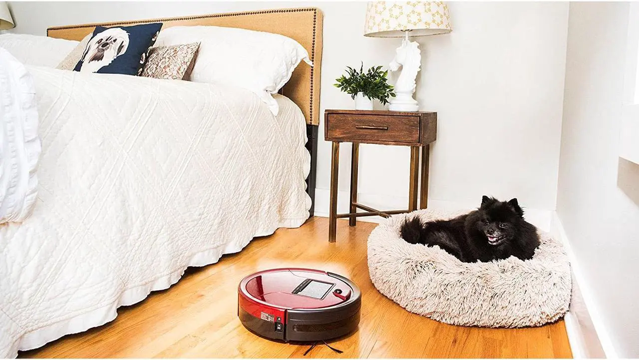 Alt view image 11 of 20 - bObsweep PetHair Robotic Vacuum Cleaner and Mop, Rouge