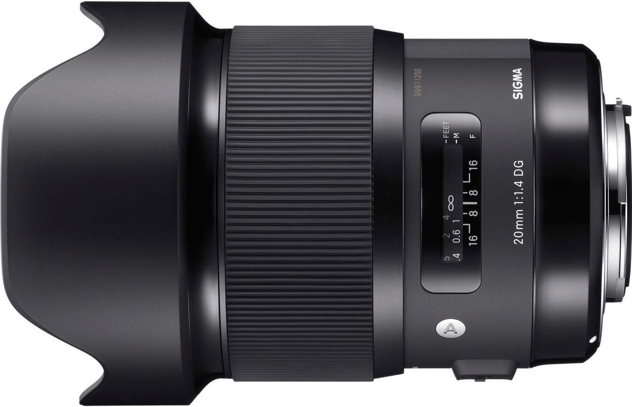 Alt view image 9 of 20 - Sigma 20mm f/1.4 DG HSM Art Lens - Canon