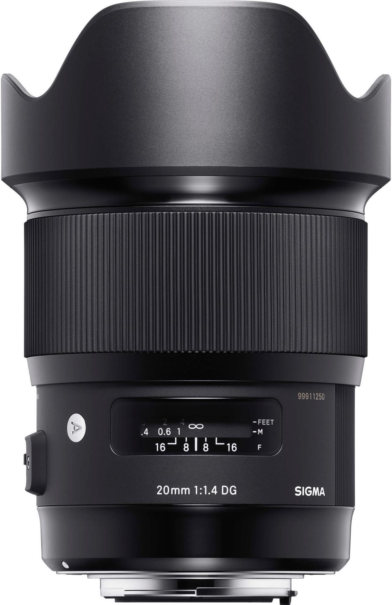 Alt view image 8 of 20 - Sigma 20mm f/1.4 DG HSM Art Lens - Canon