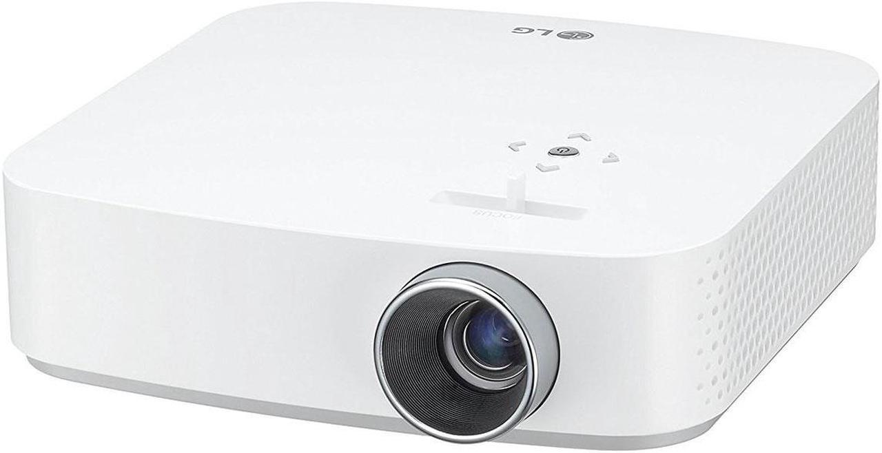 LG Electronics PF50KA Full HD LED Smart Home Theater Projector with Built-In Battery - 600 Lumens - 100000:1 - 1920 x 1080 - White