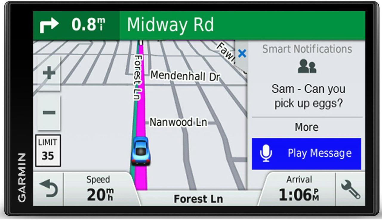 Main image of Garmin DriveSmart 61 NA LMT-S GPS w/ Smart Features  1 Year Warranty
