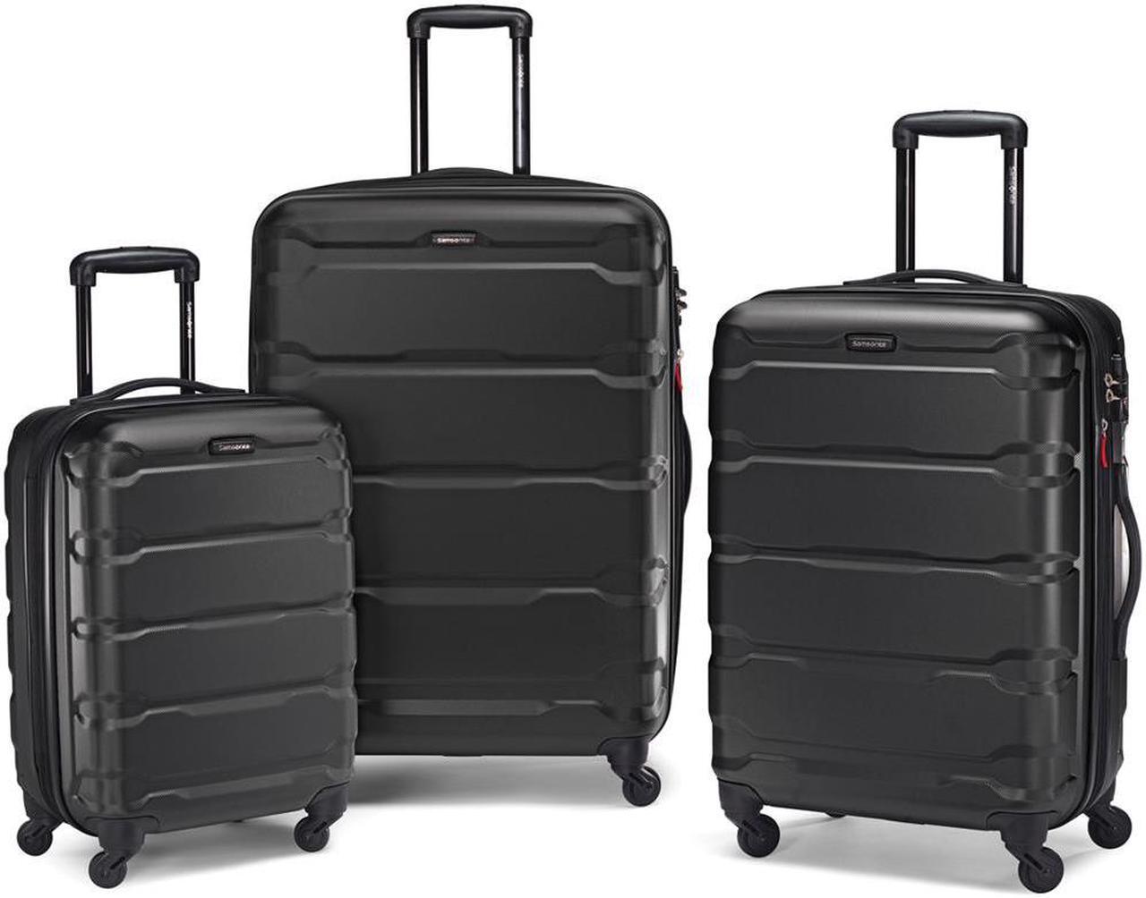 Alt view image 2 of 7 - Samsonite Omni Hardside Nested 3pc. Luggage Set, Black w/ 10pc Accessory Kit