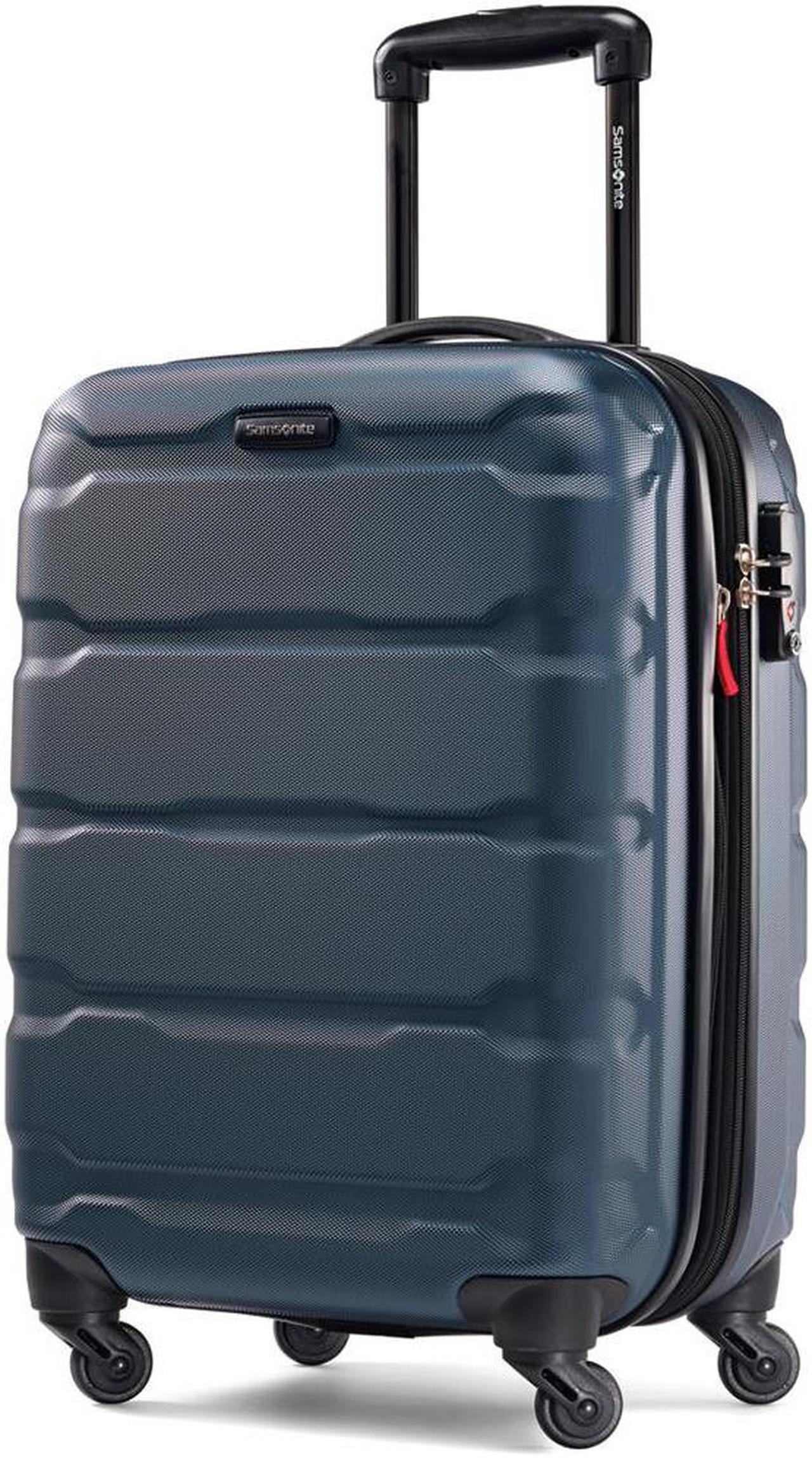 Alt view image 3 of 7 - Samsonite Omni Hardside Nested Luggage Spinner Set, Teal w/ 10pc Accessory Kit