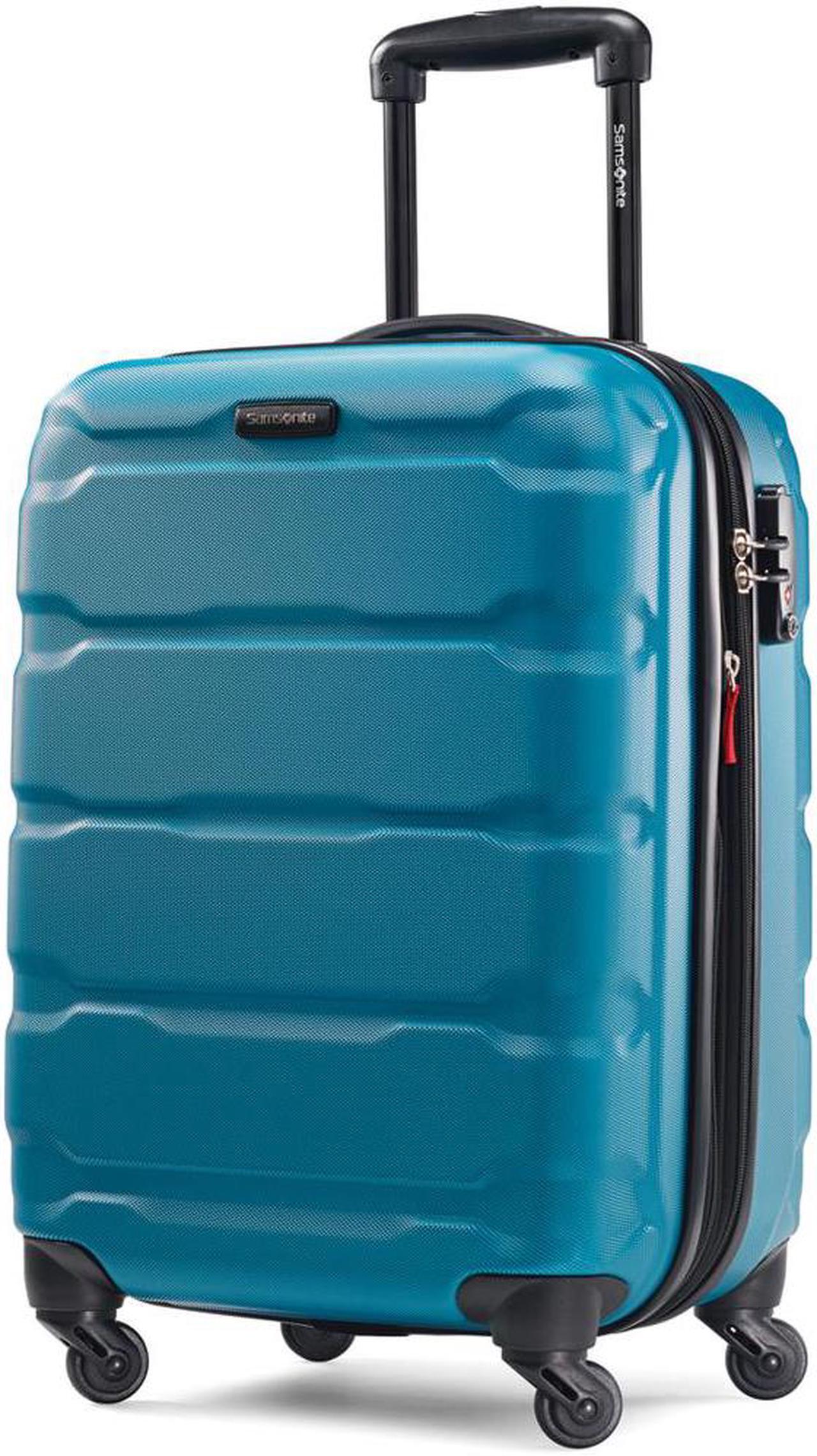Alt view image 4 of 7 - Samsonite Omni Hardside Luggage Spinner Set, Caribbean Blue w/ Accessory Kit