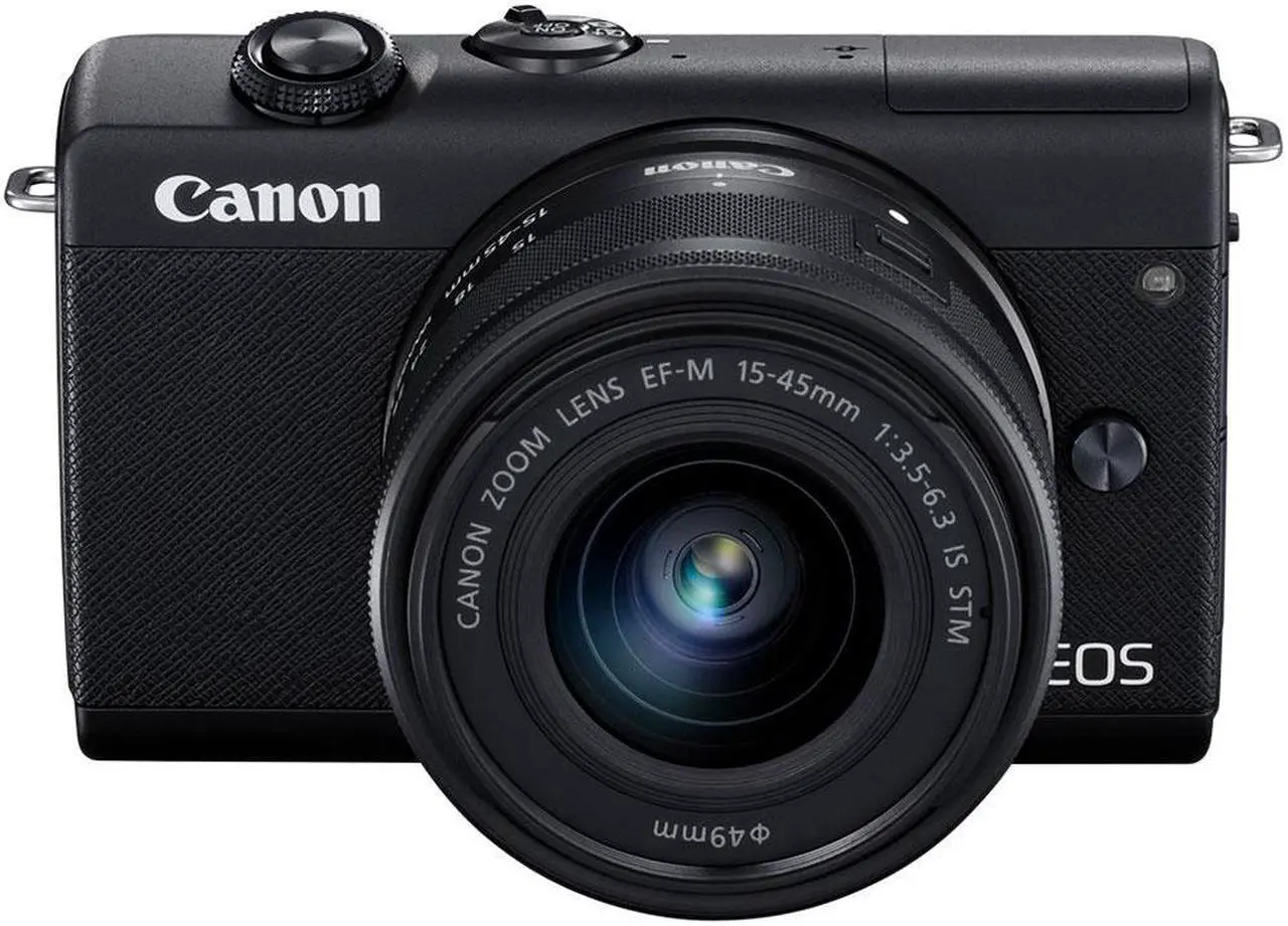 Alt view image 4 of 20 - Canon EOS M200 Mirrorless Camera with 15-45mm Lens -Black