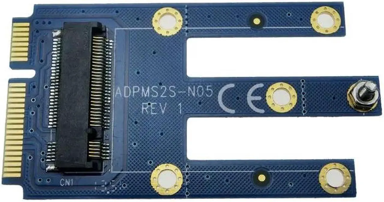 Main image of Mini PCIe to NGFF adapter mini PCI-e convertor For M.2 Wifi Bluetooth GSM, HSPA(3.5G), GPS, LTE , WWAN,3G cards
