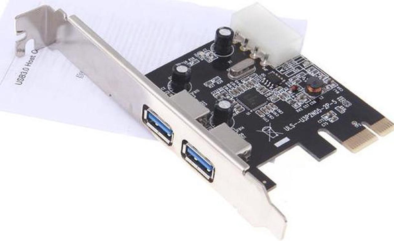 add on card 2-Port SuperSpeed USB 3.0 PCI-E PCIE PCI Express 4-pin IDE Connector Adapter usb3.0 Add On Card Low Profile