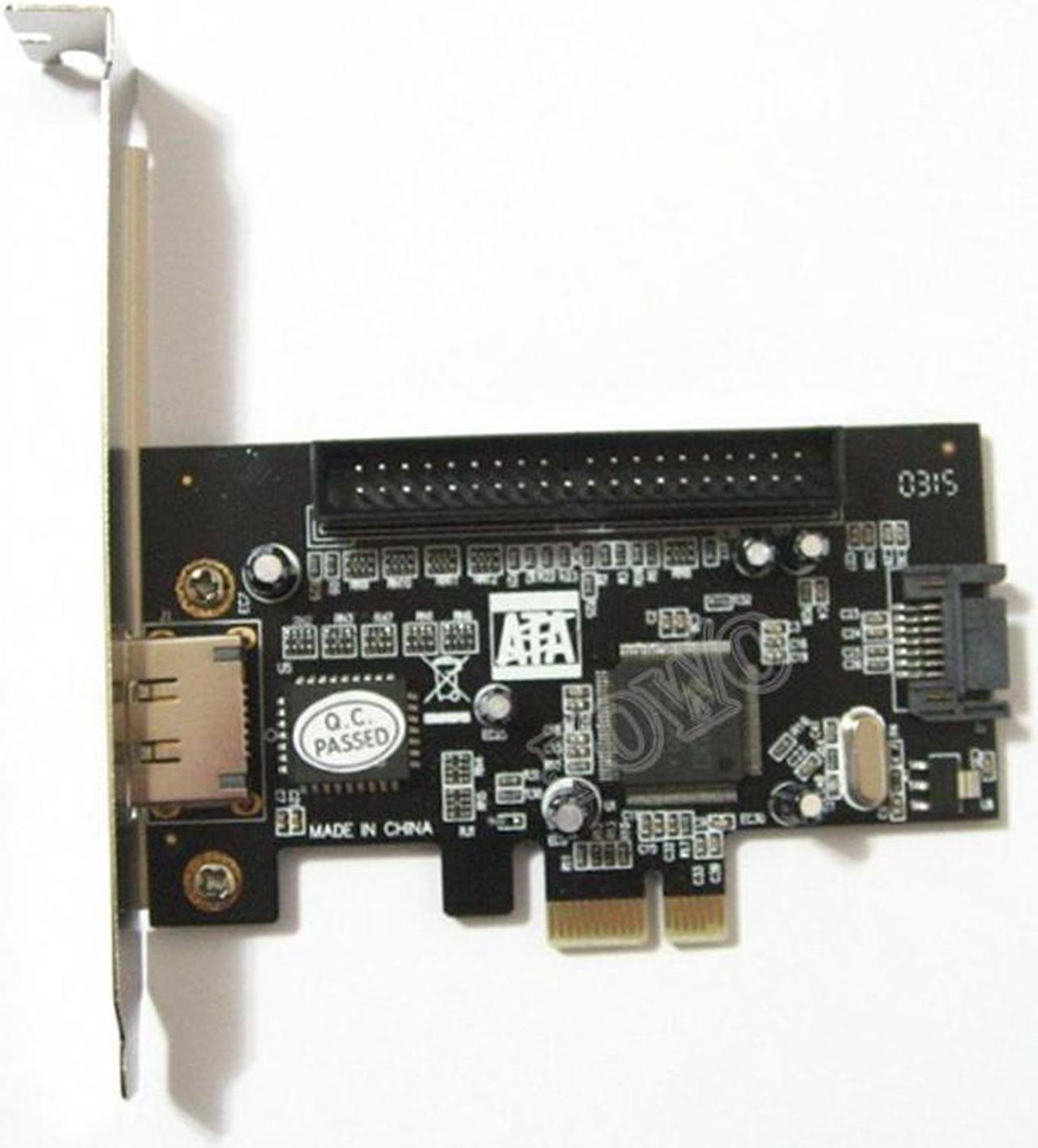 PCI-e PCIE PCI express to IDE SATA2.0 eSATA Combo Controller Card 1Port IDE + 1port SATA + 1port eSATA RAID Card JMB363 Chip