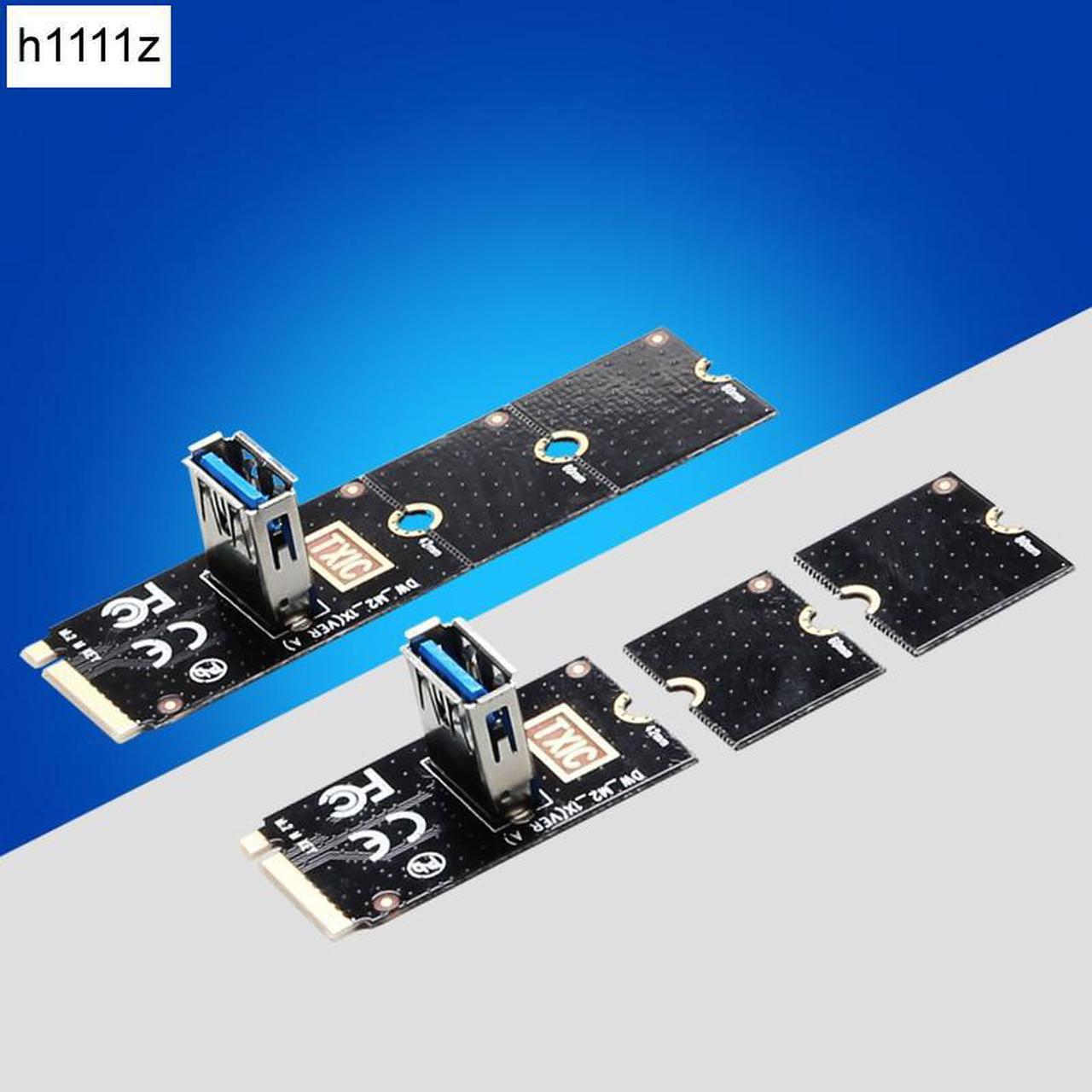 NGFF to PCI-E Riser Card M2 Slot to PCIe Expansion Card Convertor USB 3.0 Extender Adapter for Graphics Cards for BTC Miner