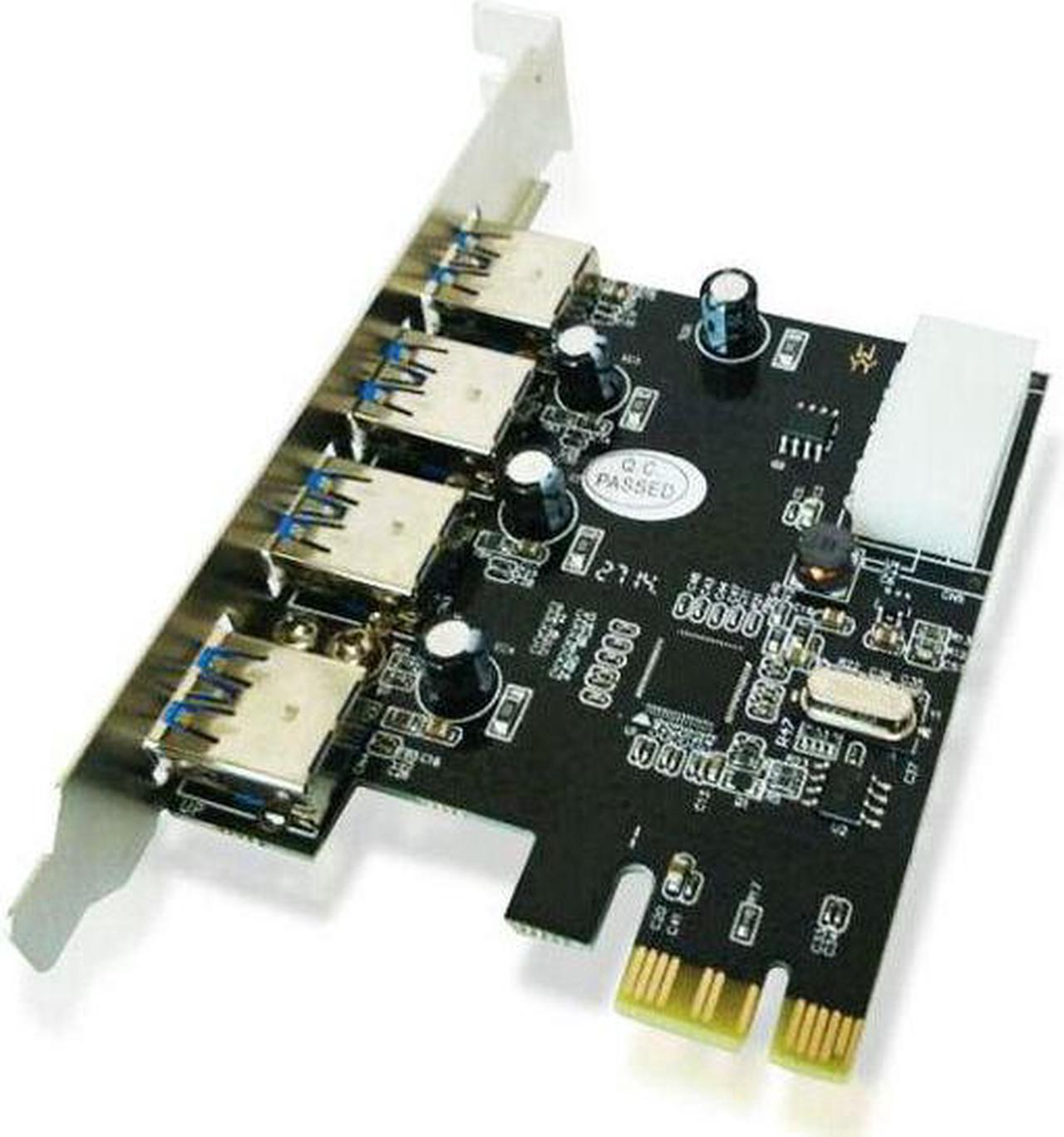 4 Port USB 3.0 PCI Express Riser Card PCIe USB 3.0 Host Controller 4 x USB3.0 chip VL805 chip usb3.0 pci-e Riser card