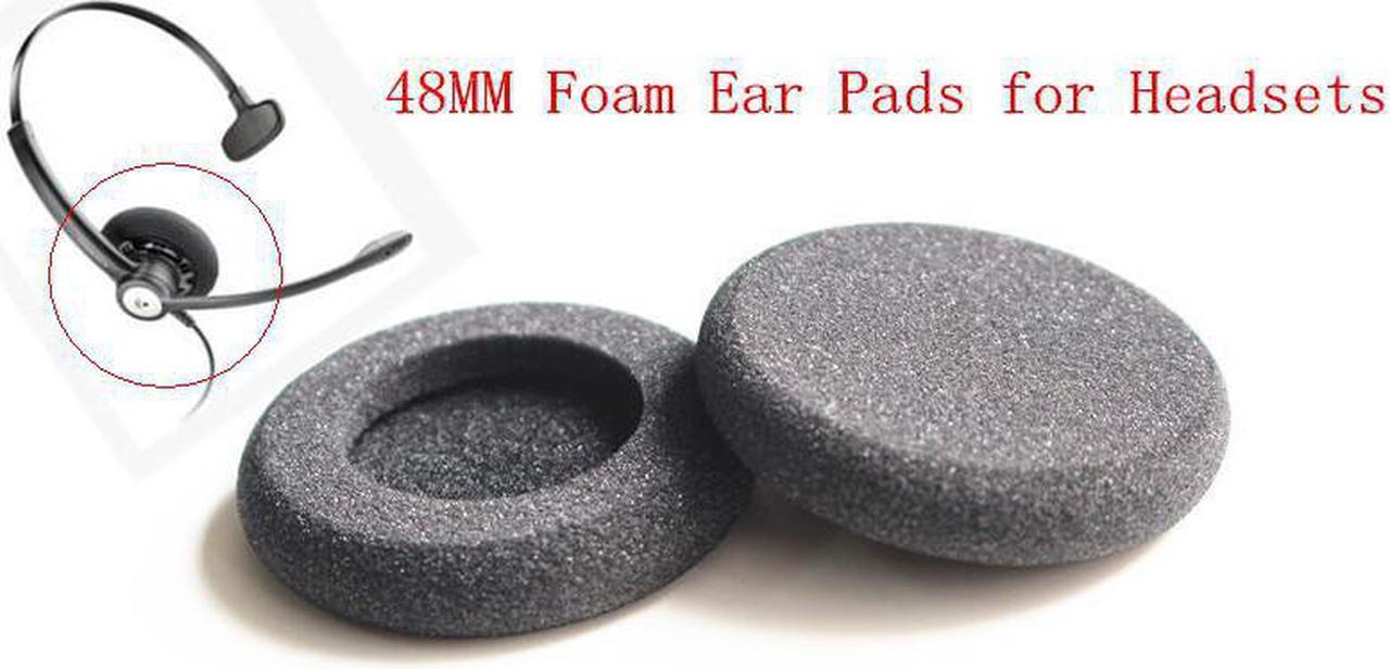 Linhuipad Dense replacement foam ear pads call center headphone sponge cushion 4pcs/lot   by mail