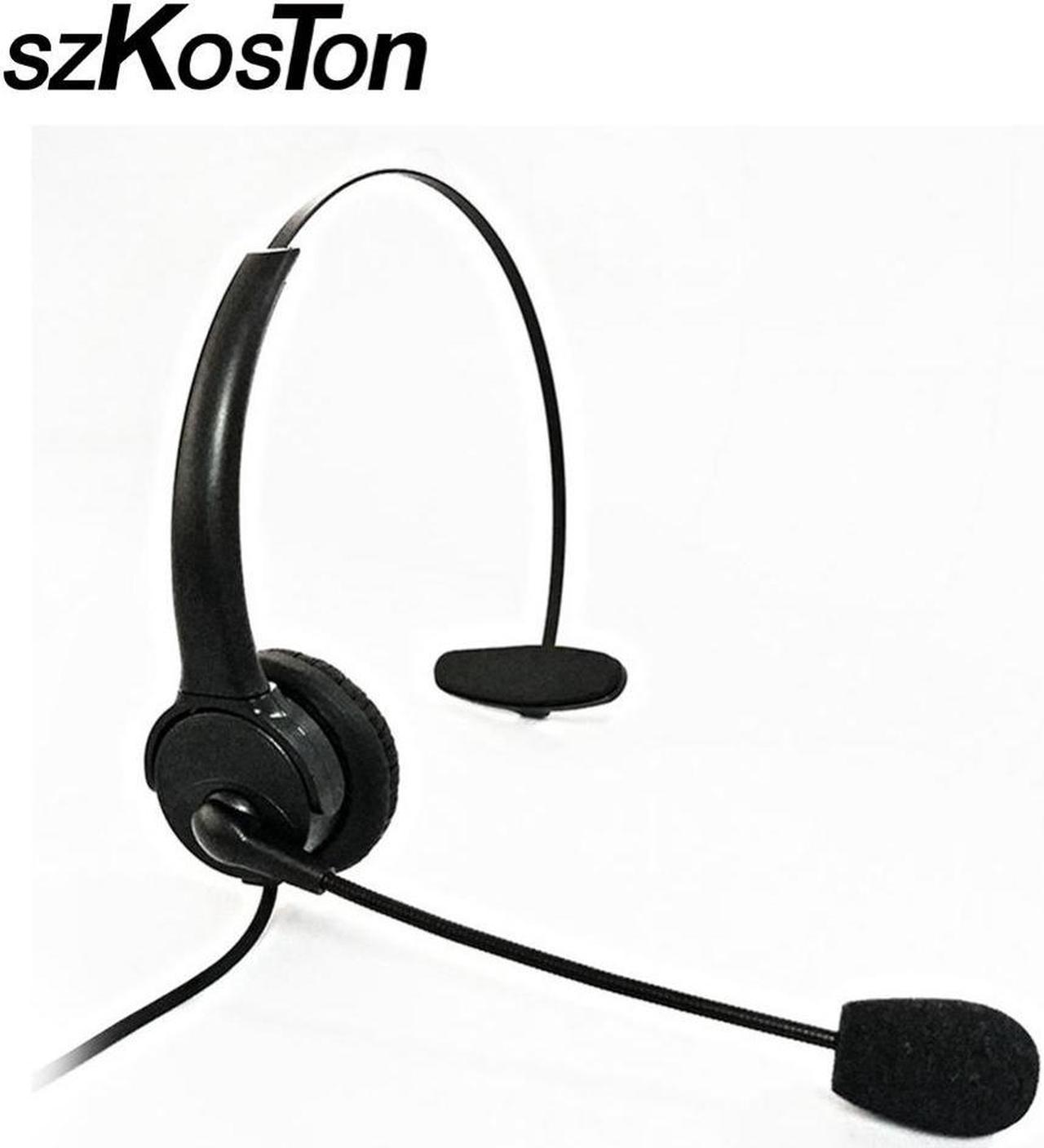 Adjustable Business USB Headset Hands Headphones Rotatable Earphone Call Center Noise Cancelling With Mic For PC Laptop