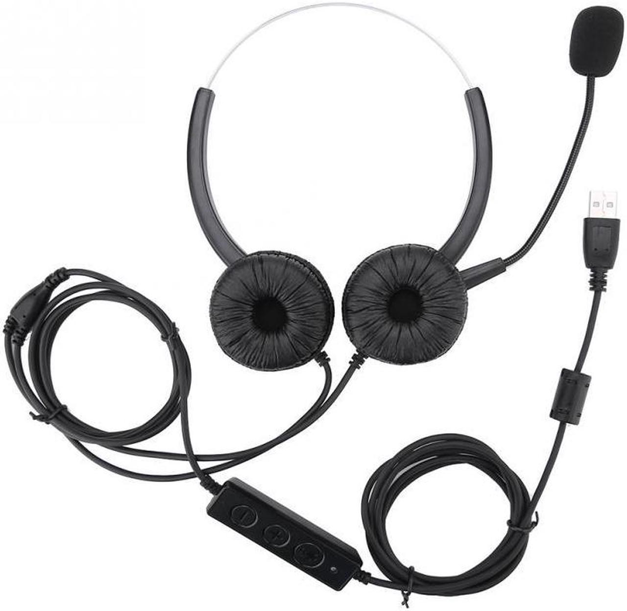 330 Rotation Call Center USB Headset Mute USB Call Center Headset with Microphone headphones headsets Earpiece