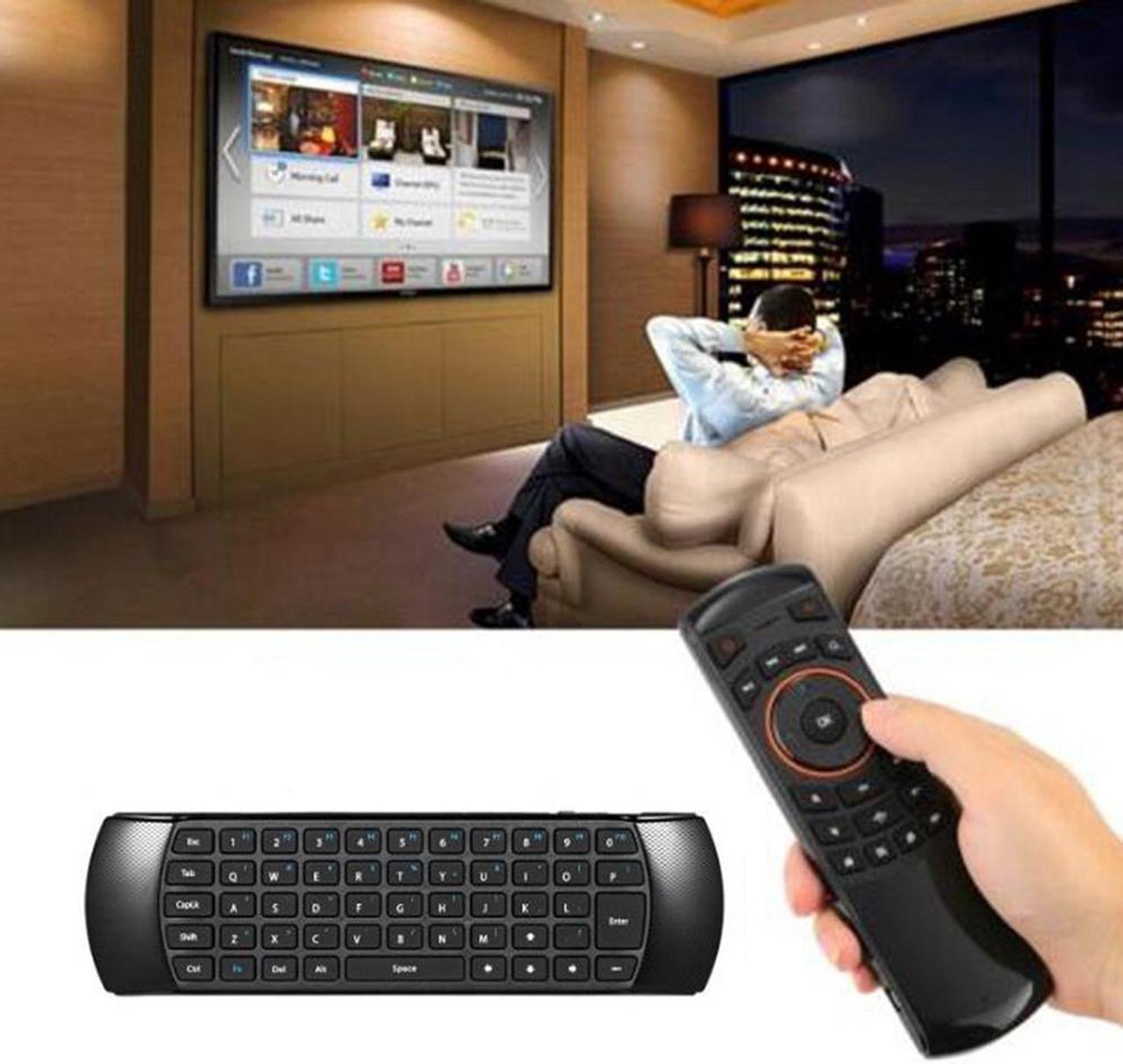 MLLSE Wireless Keyboard Fly air Mouse X6 2.4GHz with Voice Remote Controller with IR Learning fit for TV Box YKS4720