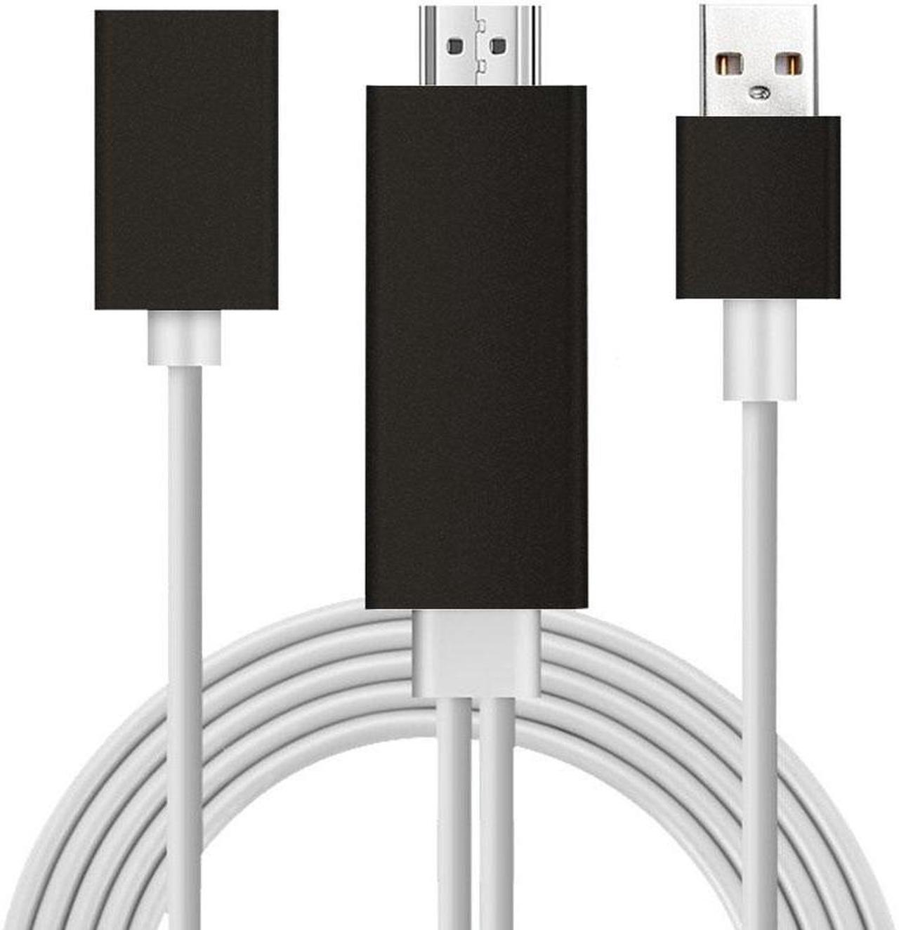 Alt view image 3 of 6 - MHL HDMI Cable For Samsung Galaxy S8 / Iphone 7 7 Plus Note 7 Huawei  Micro USB To HDMI Cable MHL Adapter HDTV TV Connector