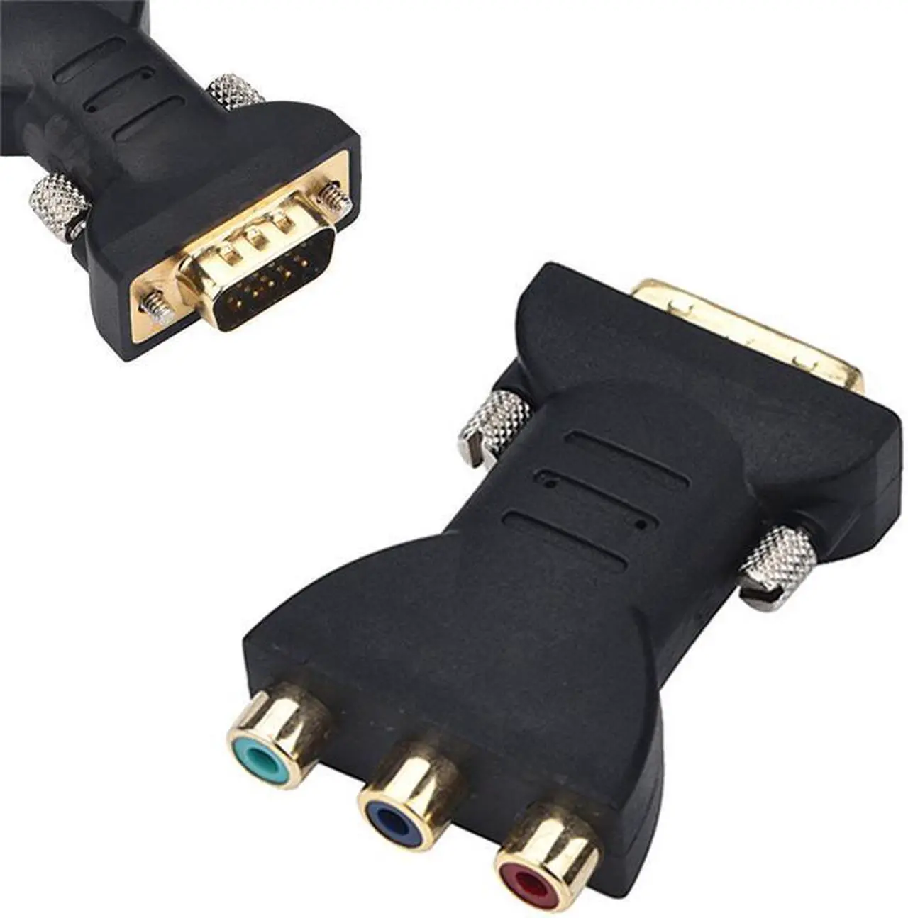 Alt view image 4 of 4 - VGA to YPBPR Cable RCA RGB Video Female To HD 15-Pin VGA Component Video Converter Adapter TV LCD 30A18