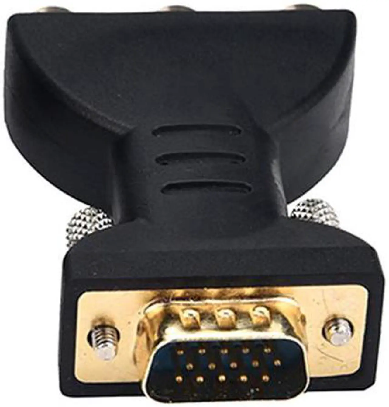 Alt view image 3 of 4 - VGA to YPBPR Cable RCA RGB Video Female To HD 15-Pin VGA Component Video Converter Adapter TV LCD 30A18
