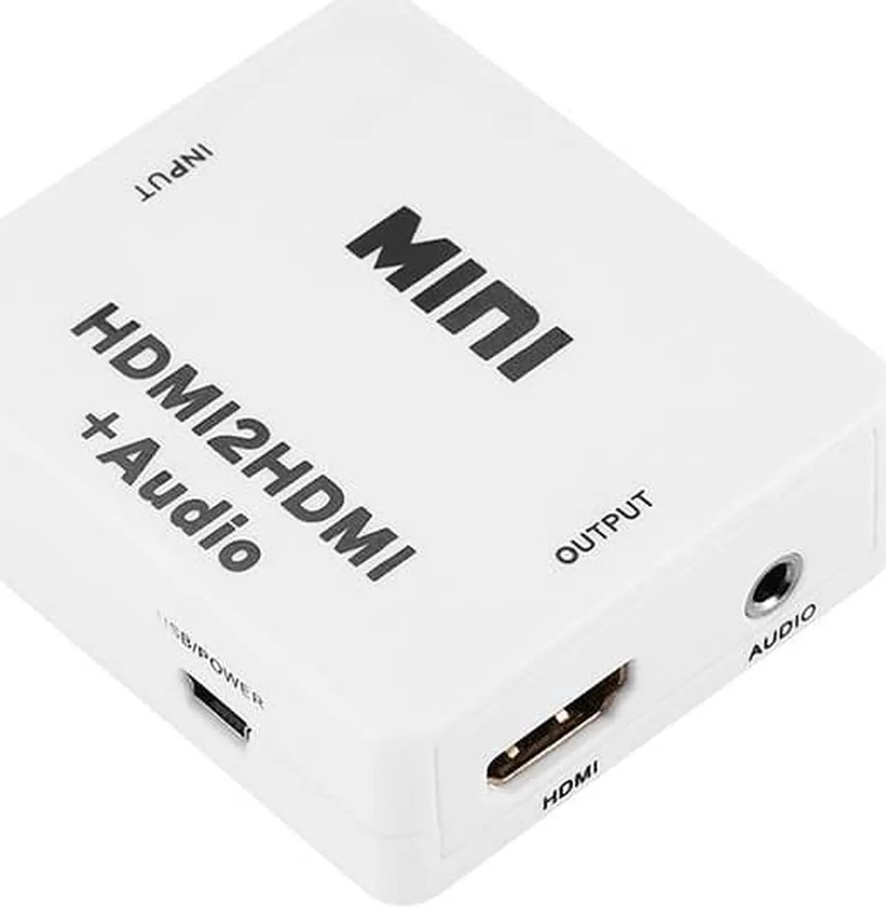 Alt view image 5 of 6 - Real HD 1080P MINI HDMI2HDMI Audio Converter Adapter HDMI to HDMI switcher For HD player HDTV PC Laptop