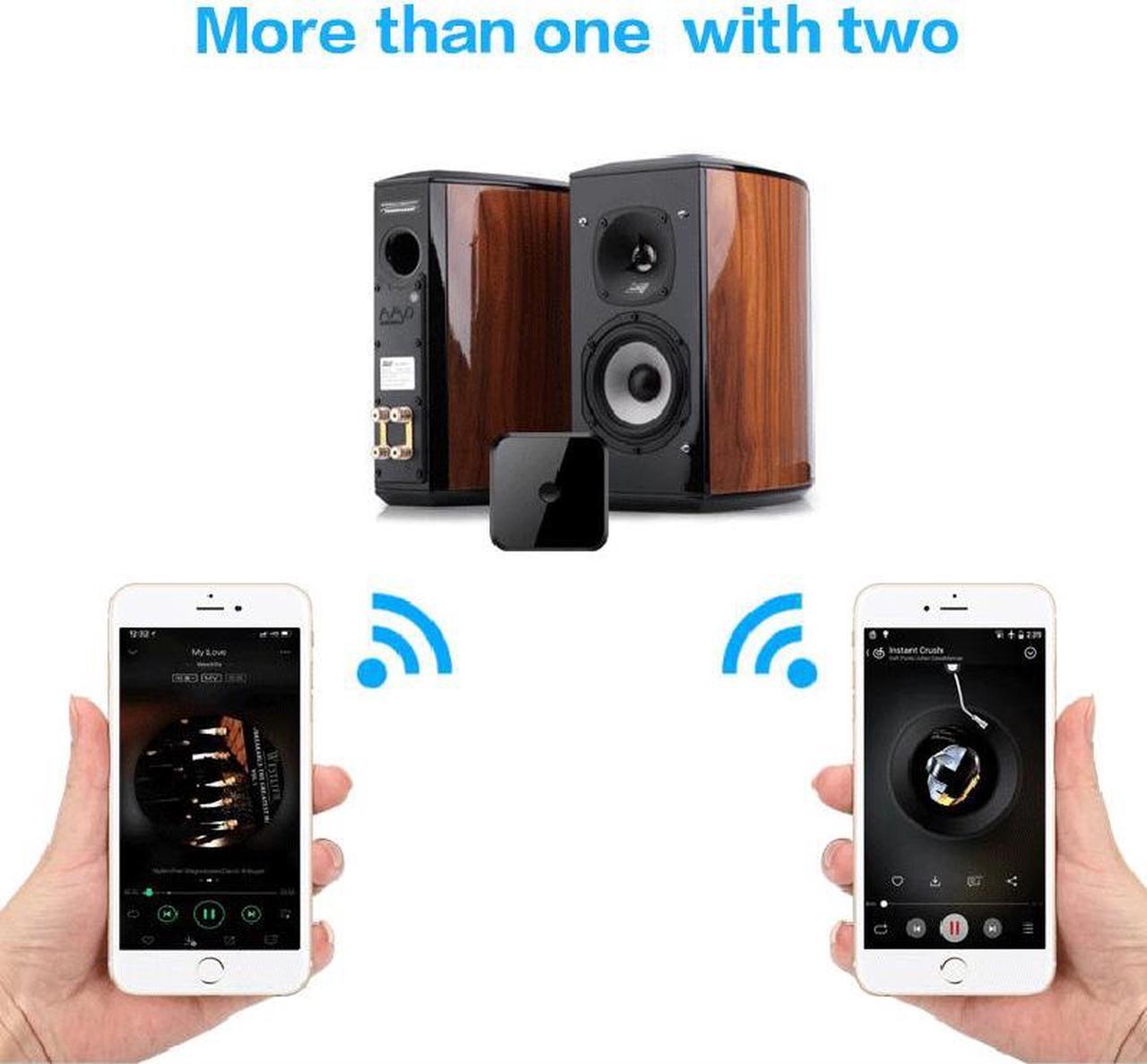 Alt view image 6 of 6 - 2 In 1 Wireless Bluetooth Transmitter 4.1 APTX HD Adapter 3.5mm/SPDIF/Digital Optical Toslink for TV Headphone Car Home