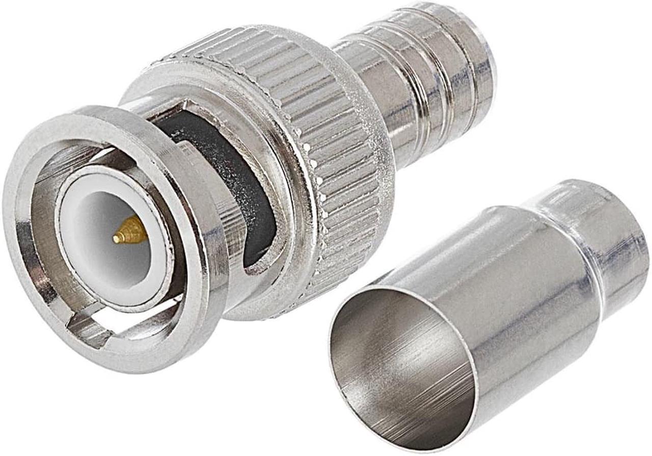 Main image of Cmple - BNC Male 2 Piece  Crimp Type Connector for RG-59