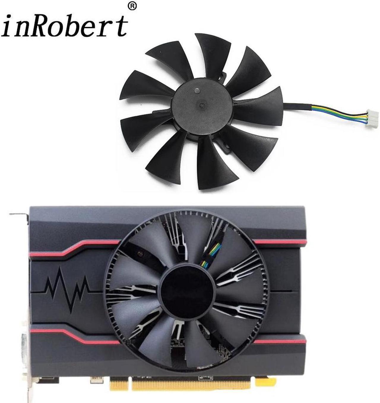 85MM GA91S2H 4PIN RX 550 GPU VGA Alternative Cooler For Radeon SAPPHIRE RX550 PULSE Video Graphics Card Cooling