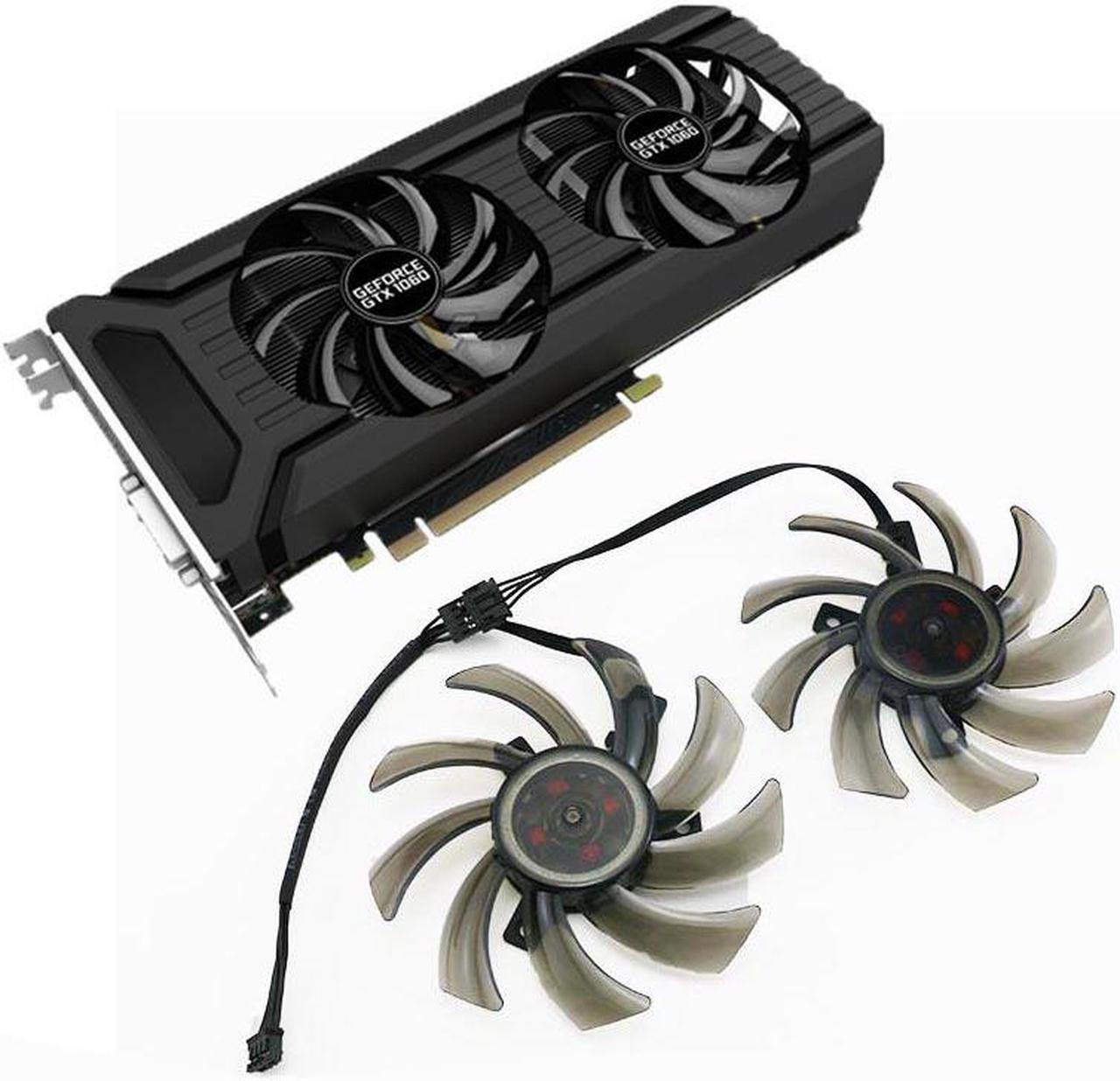 85MM FDC10H12S9-C GA91S2U For Palit GeForce GTX 1070 Ti 1070 1060 1080 GTX1060 Dual Graphics Card 4Pin Cooler Fan Replace